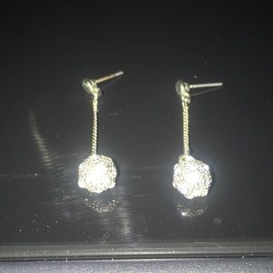 Crystal drop earrings